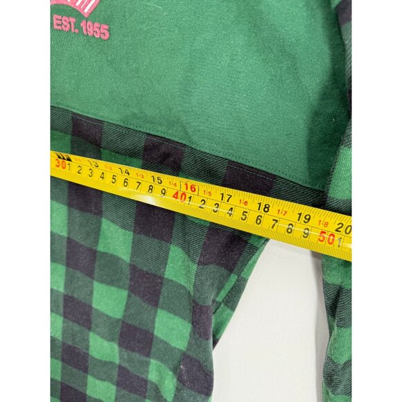 2020 Disneyland Resort Holiday Green Plaid Candy Cane Christmas Spirit XS Jersey - Picture 5 of 6
